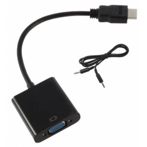 ADAPTATEUR HDMI VERS VGA AVEC AUDIO