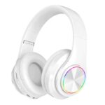 CASQUE BLUETOOTH B39 PLIABLE RGB BLANC