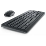 Ensemble Clavier et souris DELL sans fil – Azerty – Noir (Usagé)