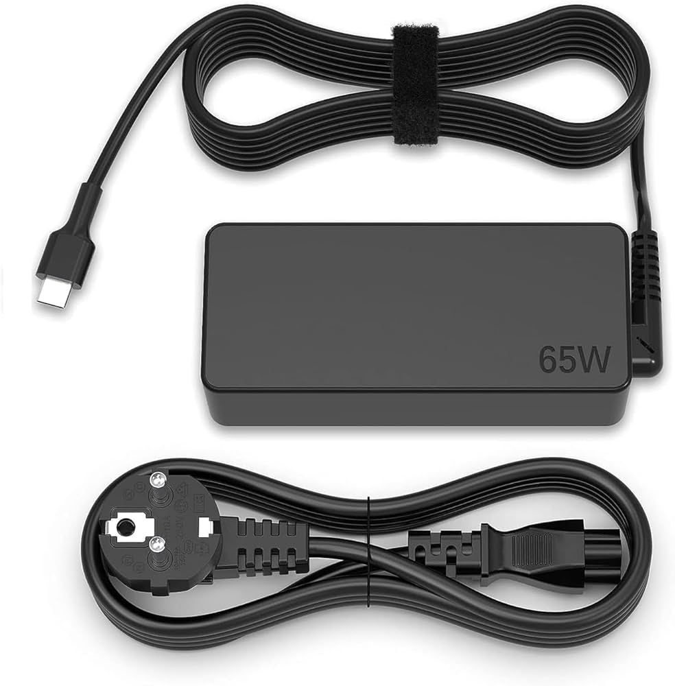 Chargeur Original pour Pc portable Lenovo 65W / USB Type-C