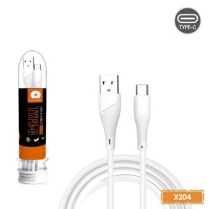 Câble De Charge WUW X204 USB-A Vers Type-C - Blanc