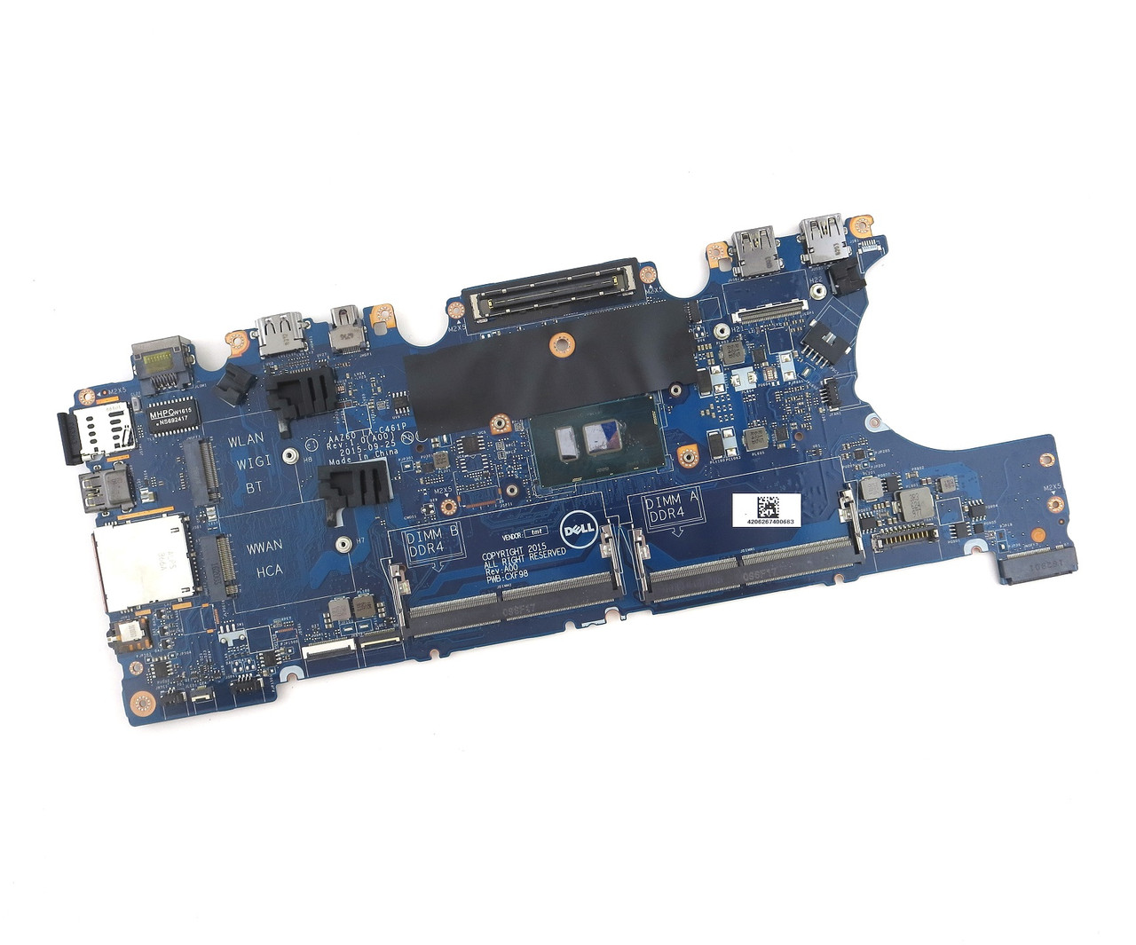 Carte mère AAZ60 LA-C461P - Dell Latitude E7470 – DGYY5