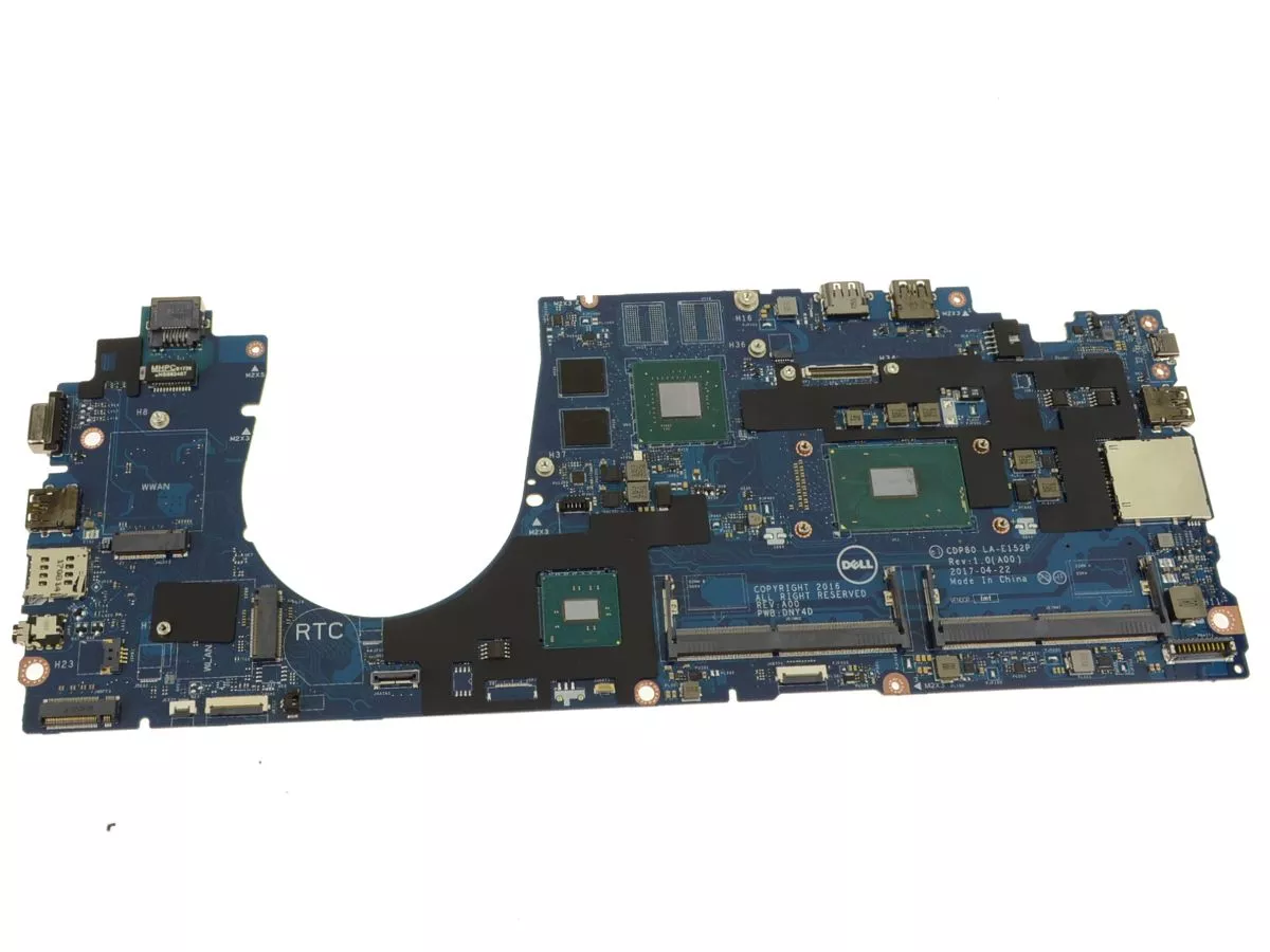 Carte mère Dell OEM Latitude 5580 avec processeur Intel i5 quadricœur 2,8 GHz - Nvidia - 8T987