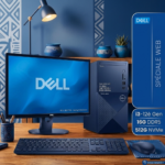 Pack Pc de Bureau Dell Vostro 3030 / i3-12100 / 16 Go DDR5 / 512 Go SSD NVMe avec Ecran Dell Gaming SE2417HG 24" Noir