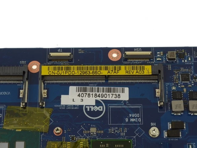 Carte mère Dell OEM Latitude E5570 avec processeur i7 bicœur 2,6 GHz et carte graphique dédiée - J1PDD – Image 3